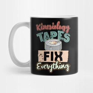 Kinesiology Tape Humor Therapist Therapy Mug